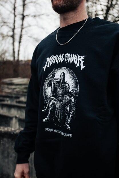 MORAL FEVER "Blade Of Repentance" Sweatshirt - Image 4